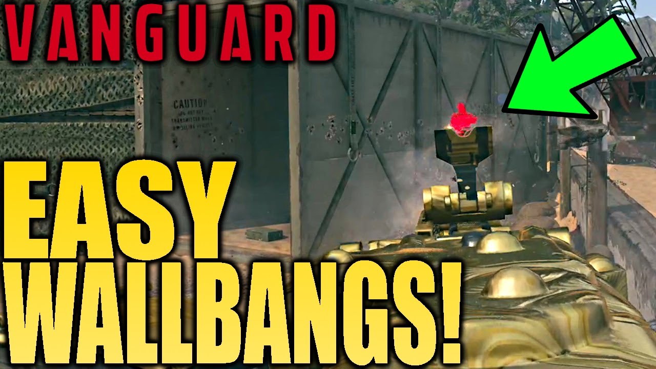 How to get EASY Wallbang Kills in Vanguard! (Bullet Penetration Camo Guide)