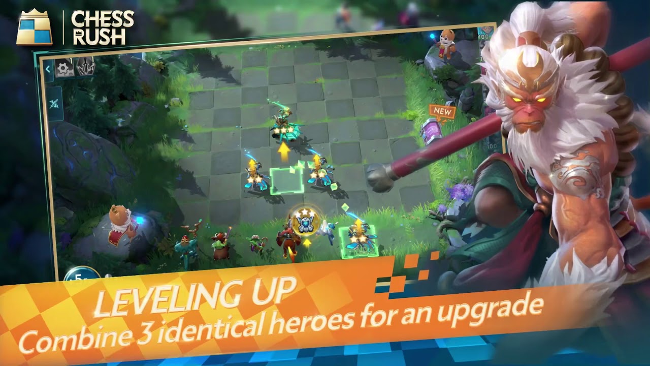 CHESS RUSH OFFICIAL TRAILER  NEW AUTO CHESS GAME BY TENCENT 