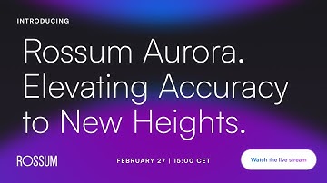 Introducing Rossum Aurora: Elevating Accuracy to New Heights