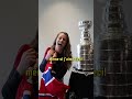 UFC 315 : Jasudavicius reçoit un jersey et touche la Coupe Stanley
