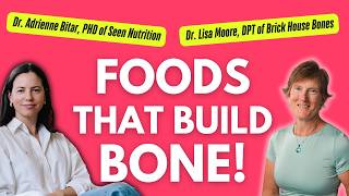 Celebrity These Foods Build BONE! – Lisa Moore, DPT & Adrienne Bitar, PHD Profile