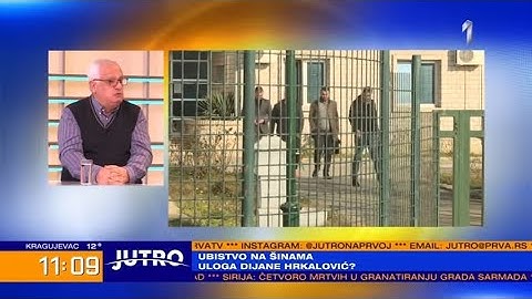 JUTRO - Kako je policija došla do saznanja da je u prikrivanju dokaza učestvovala Dijana Hrkalović