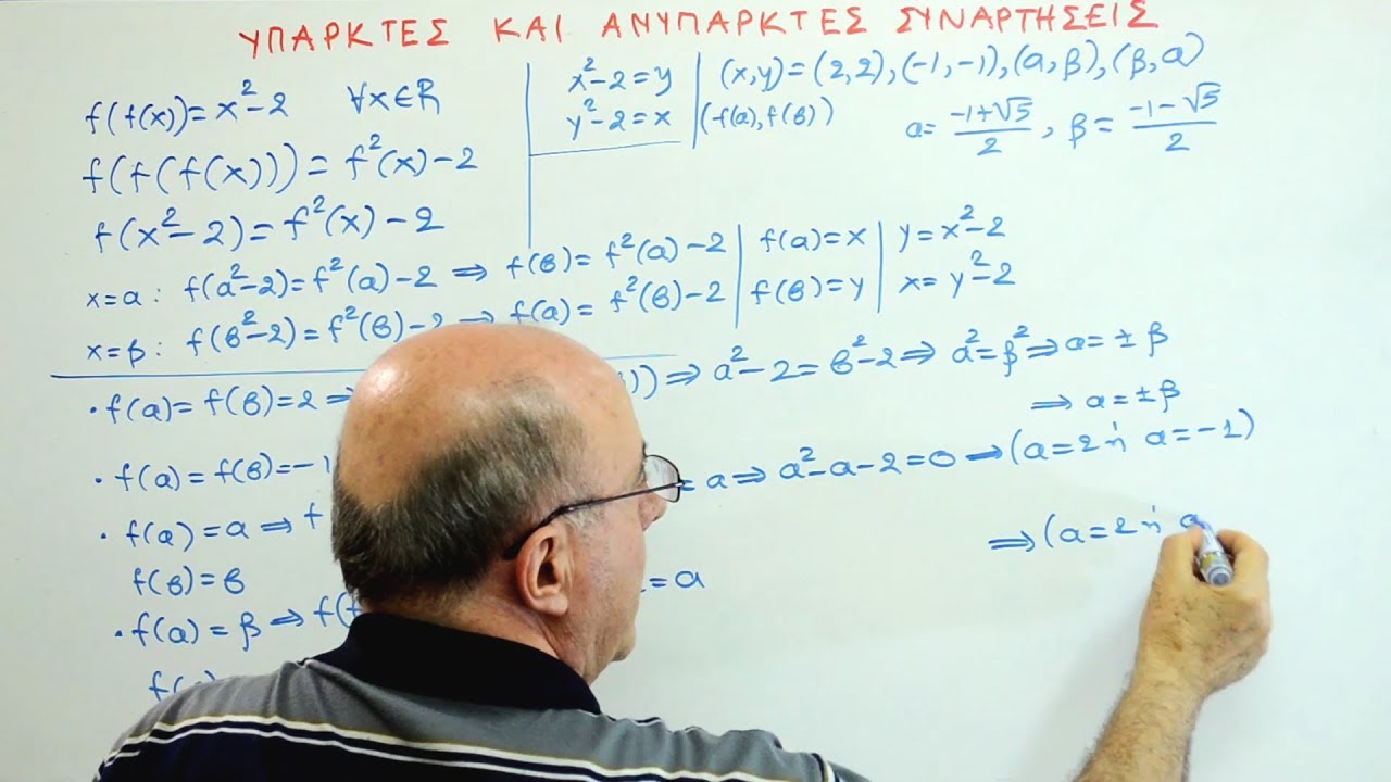 Υπαρκτές και ανύπαρκτες συναρτήσεις