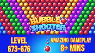 Shoot Bubble Gameplay | Bubble Shooting Game | Gaming Level 673 | Android Game | Bubble Game screenshot 5