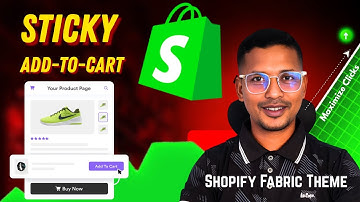 How To Add Sticky Buy It Now Button On Shopify Fabric Theme
