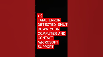Windows 10 Kill Screen As A YouTube Short