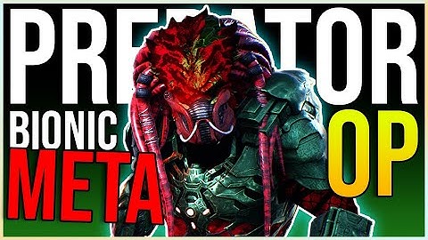 AGGRESSIVE BIONIC PREDATOR is *META* | OP DAMAGE! "BEST" Predator Movie 2022