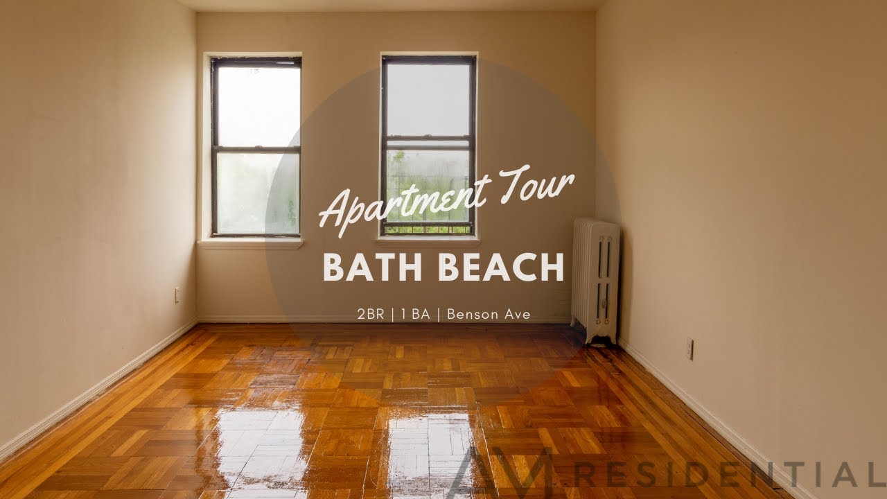 Video Tour 2BR Apartment at Benson Ave, Bath Beach, Brooklyn YouTube