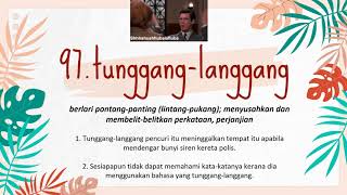 Kata Ganda Berentak Upsr Pt3 Spm Huruf T W Youtube