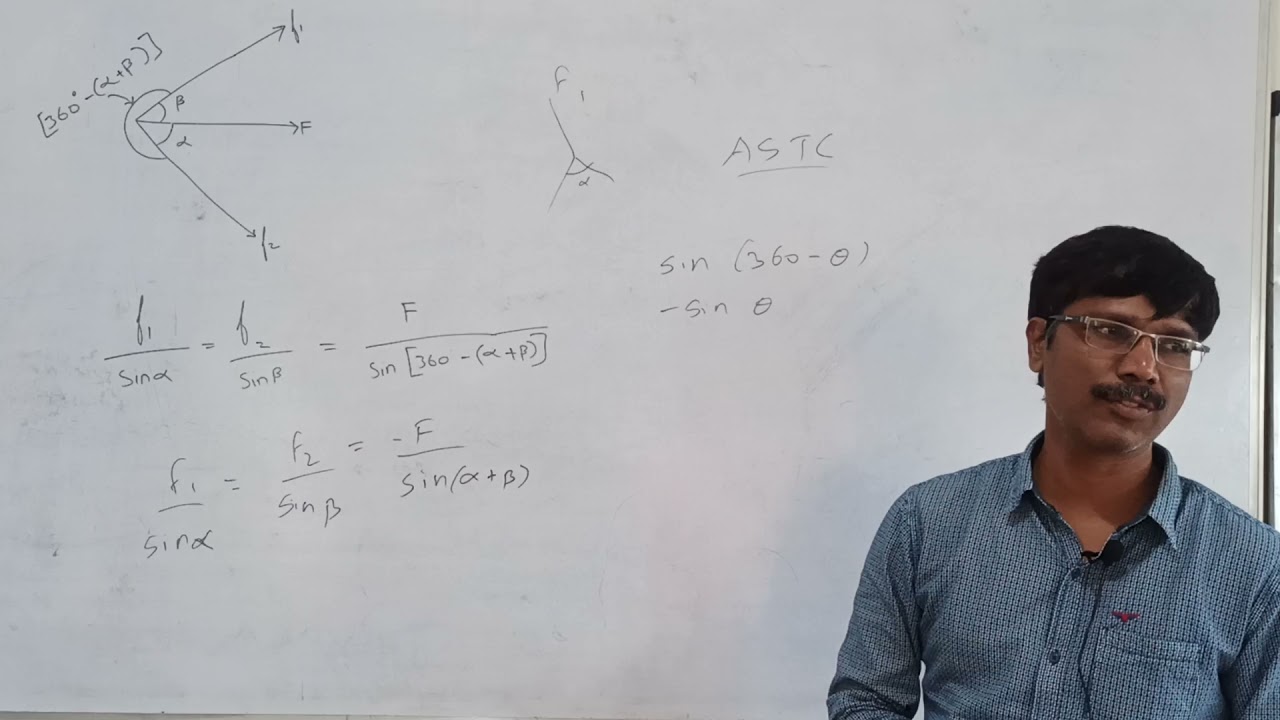 EM 38 L18 TUG BOAT PROBLEM | LAMIS THEOREM | ENGINEERING MECHANICS PROBLEM PRACTICE IN TAMIL
