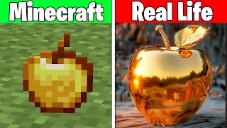 Realistic Minecraft | Real Life vs Minecraft | Realistic Slime, Water, Lava #423