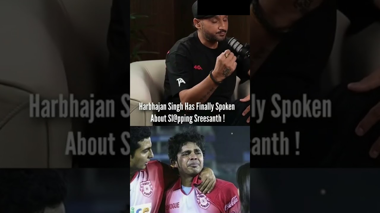 Harbhajan Singh slapped Sreesanth 😲 | 
