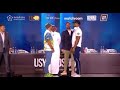 🔥 OLEKSANDER USYK & ANTHONY JOSHUA INTENSE FACE OFF FOR REMATCH IN SAUDI ARABIA