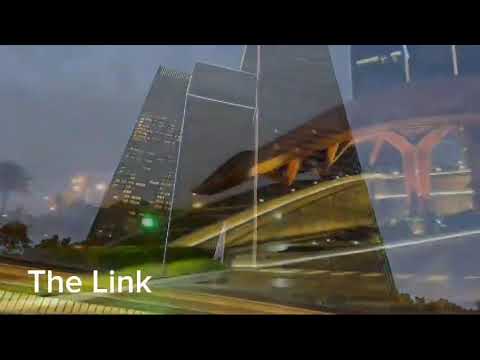 THE LINK, A Futuristic Boulevard Floating in the sky.