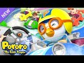 The Wheels on the Cart | Wheels on the Bus Song 🎵 | Pororo Outdoor Play | Pororo Song for Kids