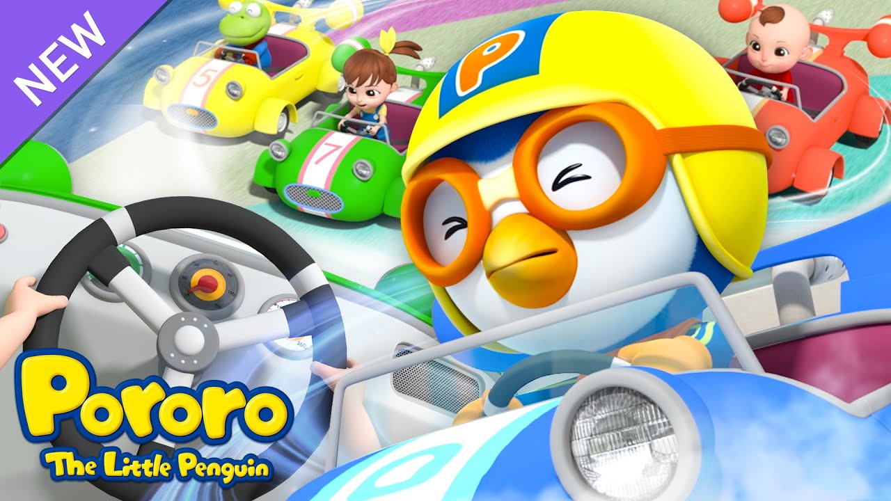 The Wheels on the Cart  Wheels on the Bus Song   Pororo Outdoor Play  Pororo Song for Kids