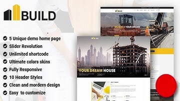 Build - Construction Building Company Joomla Template | Themeforest Website Templates and Themes