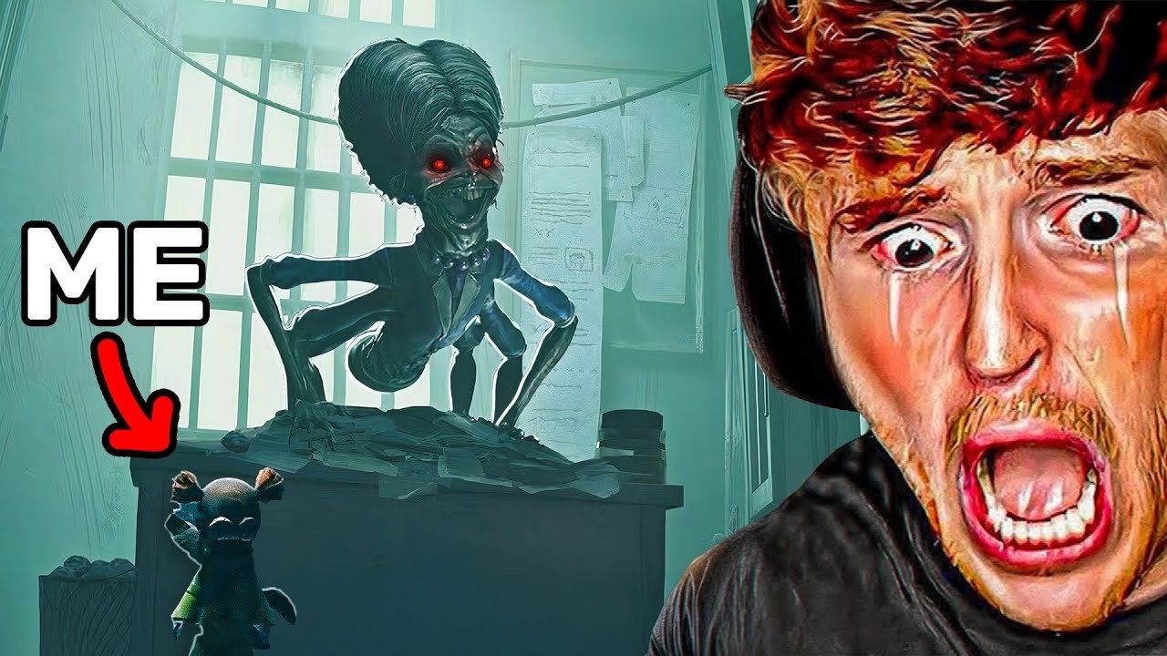 This SPIDER LADY IS CHASING ME..