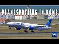 Planespotting in Rome international airport | planespotting in aerofly fs global 