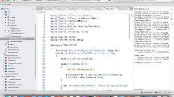 ٠٢١ شرح  Xamarin Forms باللغة العربية : MasterDetailsPage ( الجزء الأول )