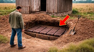 Seorang pria menemukan puluhan koper di bawah lahan pertanian kakeknya dan segera menghubungi polisi.