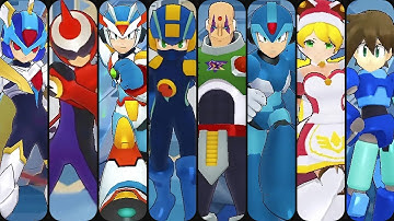 MEGA MAN X DiVE - All Characters