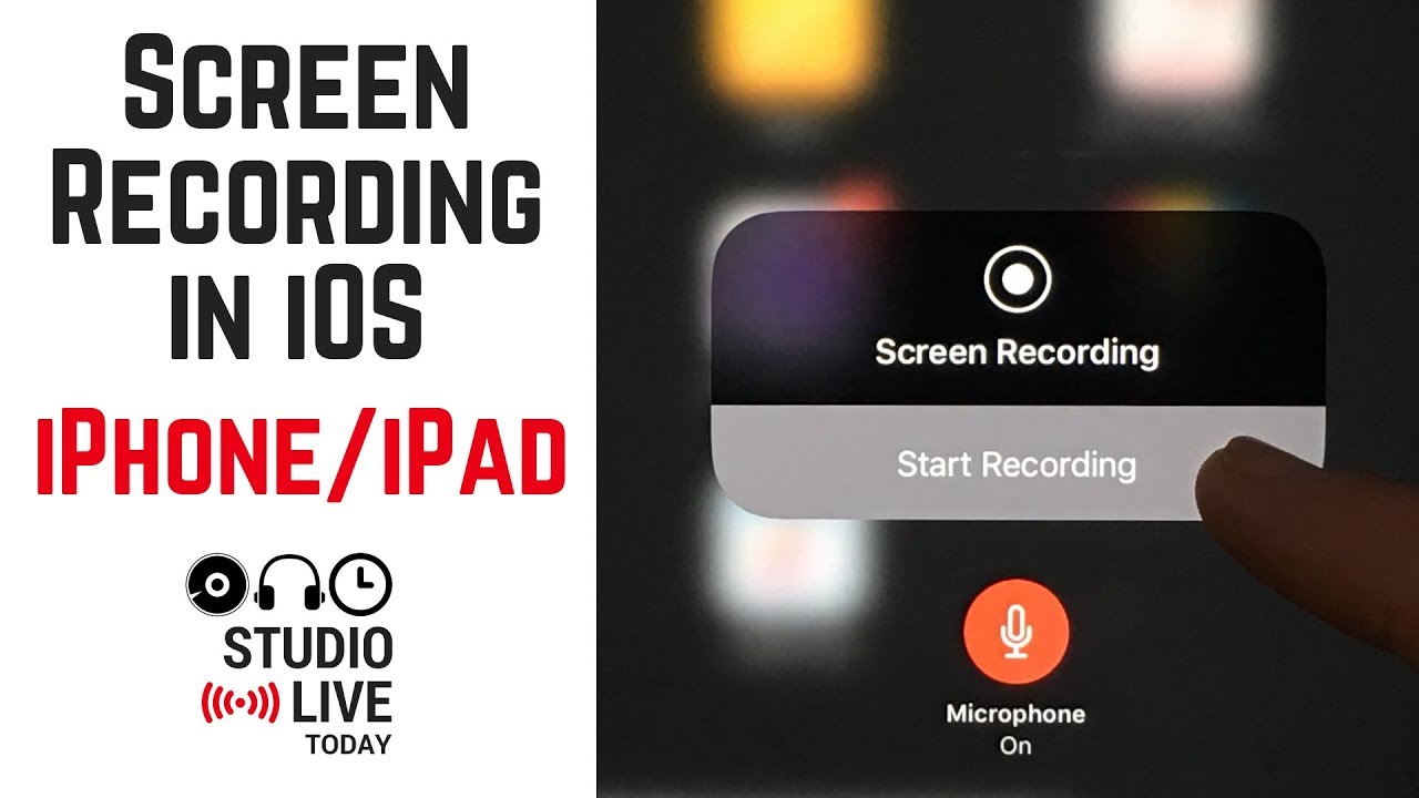 how to do screen recording on iphone