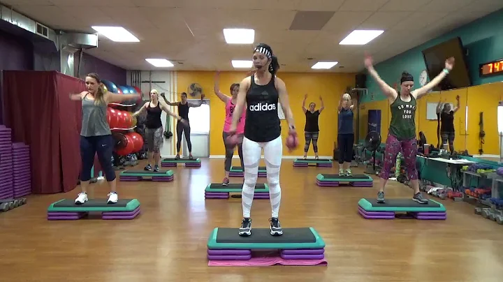All out Step Aerobics and Leg work/high calorie BURN