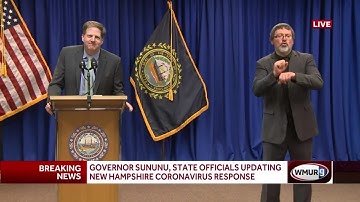 Full video: Gov. Sununu holds latest COVID-19 briefing (April 23, 2020)