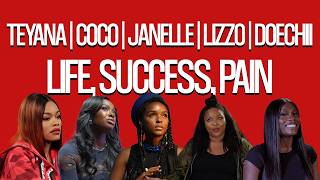 Teyana Taylor, Doechii, Lizzo & Janelle Monáe Speak the Hard Truth About Success