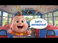 Boom Boom Big Bus | Fun English Nursery Rhymes & Learning Songs for Toddlers