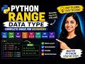 08.2 Learn Python range() step by step 🚀Generate number sequences easily in Python 😊