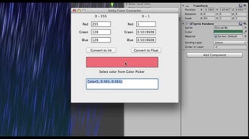 Unity Color Converter