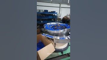 High speed small flip cap sorting vibrating feeding machine testing video