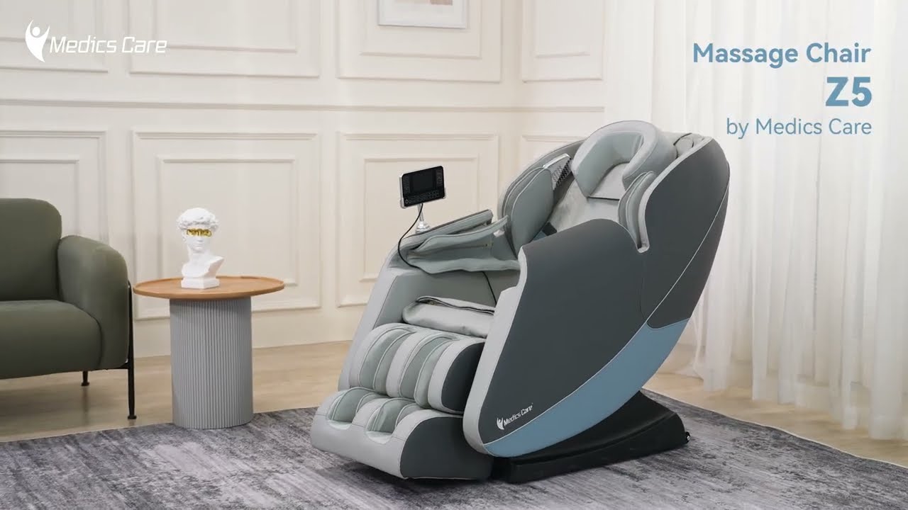 Массажное кресло Z5 (серое) от Medics Care