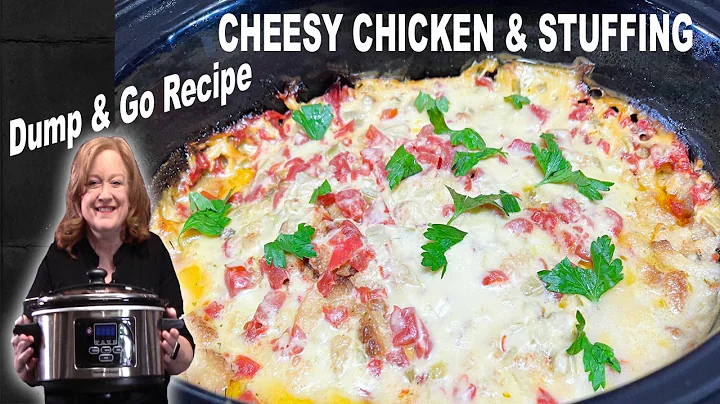 Crockpot Cheesy Chicken & Stuffing, Dump & Go Slow...