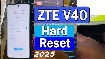 ZTE V40 Hard Reset