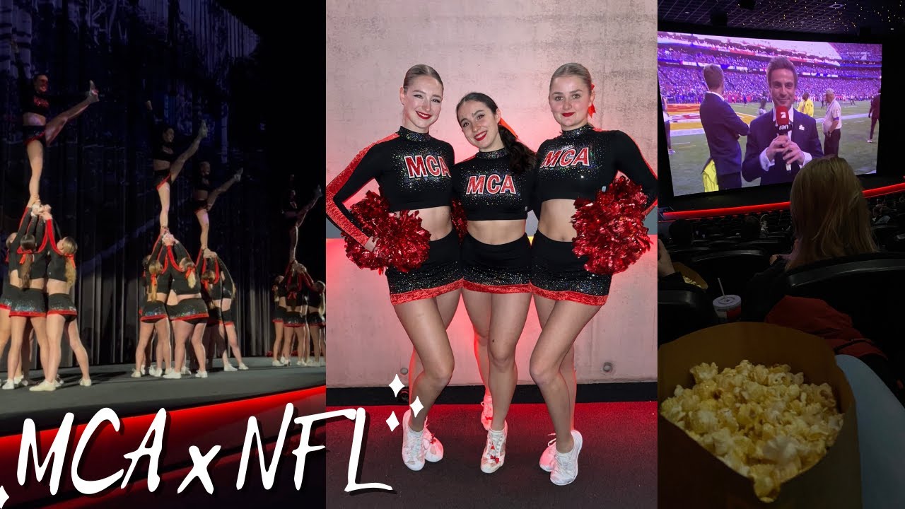 Munich Cheer Allstars x Superbowl 🏈 | Mathäser München 🎥🍿