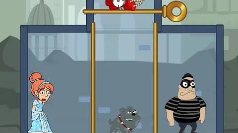 Brain Girl! Love Pin Gameplay Android Mobile Game - How To Loot - Pull The Pin