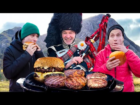 Haggis Burgers in Scotland!?