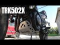 Benelli Trk 502x Engine Bash Plate Installation (Vlog)