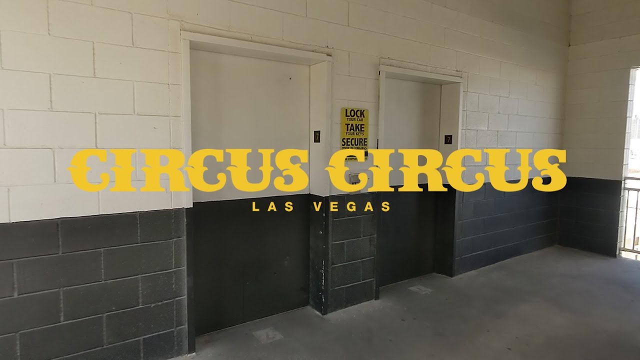 Beat-Up OTIS Series 1 Traction Elevators - Circus Circus Employee Garage - Las Vegas, NV