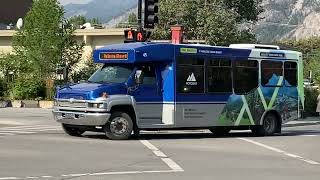 Old ETS Bus in Banff, Alberta