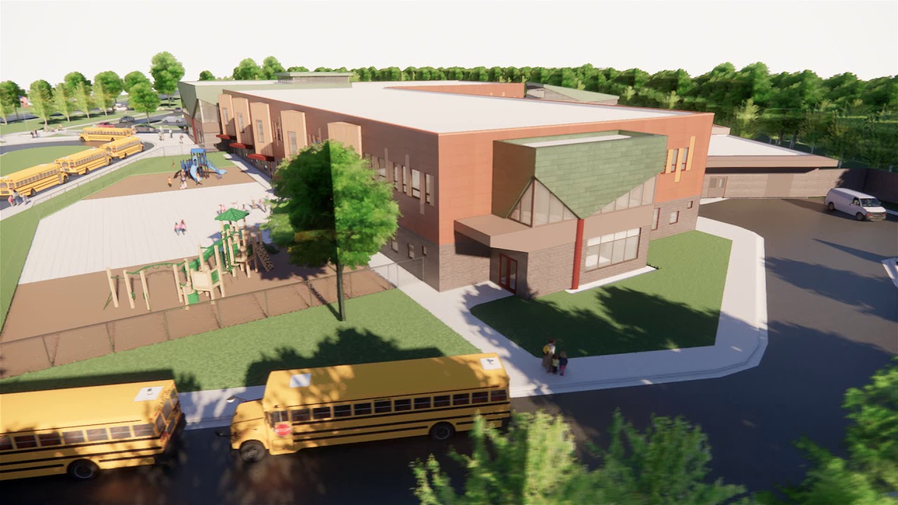 Burnt Mills Elementary School Fly Over YouTube