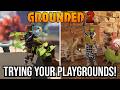 Trying out YOUR Playgrounds | Grounded 2