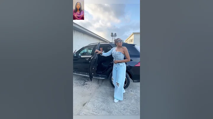 Nigerian actress & Brands ambassador, May Yul Edochie thrills her fans with this cute denim outfit