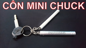 #MINI CHUCK. Made in #KANSHOP. Dùng thử côn nhị khúc mini tại KANCLUB nunchaku