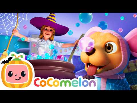 Ha-Ha-Halloween Haunted House! | Cocomelon and Little Angel Nursery Rhymes