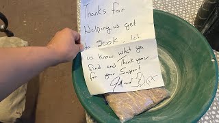 Ask Jeff Williams’s Drift Mine Gold Paydirt 200k GAW Bag! Whats inside!!! Did I Get Wet!! Oh yeah!!
