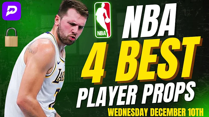NBA PRIZEPICKS TODAY | 4 BEST PLAYER PROPS | WEDNESDAY | 12/10/2025 | FREE NBA Best Bets